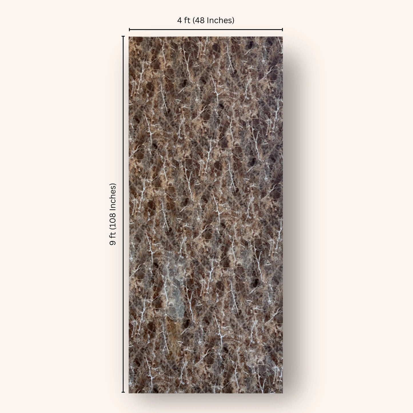 Emperador Dark Marble Wall Panel (9ft * 4ft)