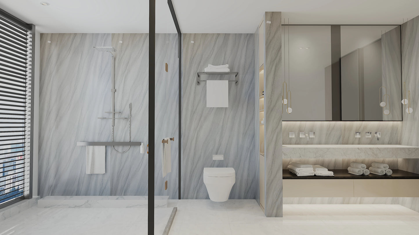 Fantasy Grey Marble Wall Panel (9ft * 4ft)