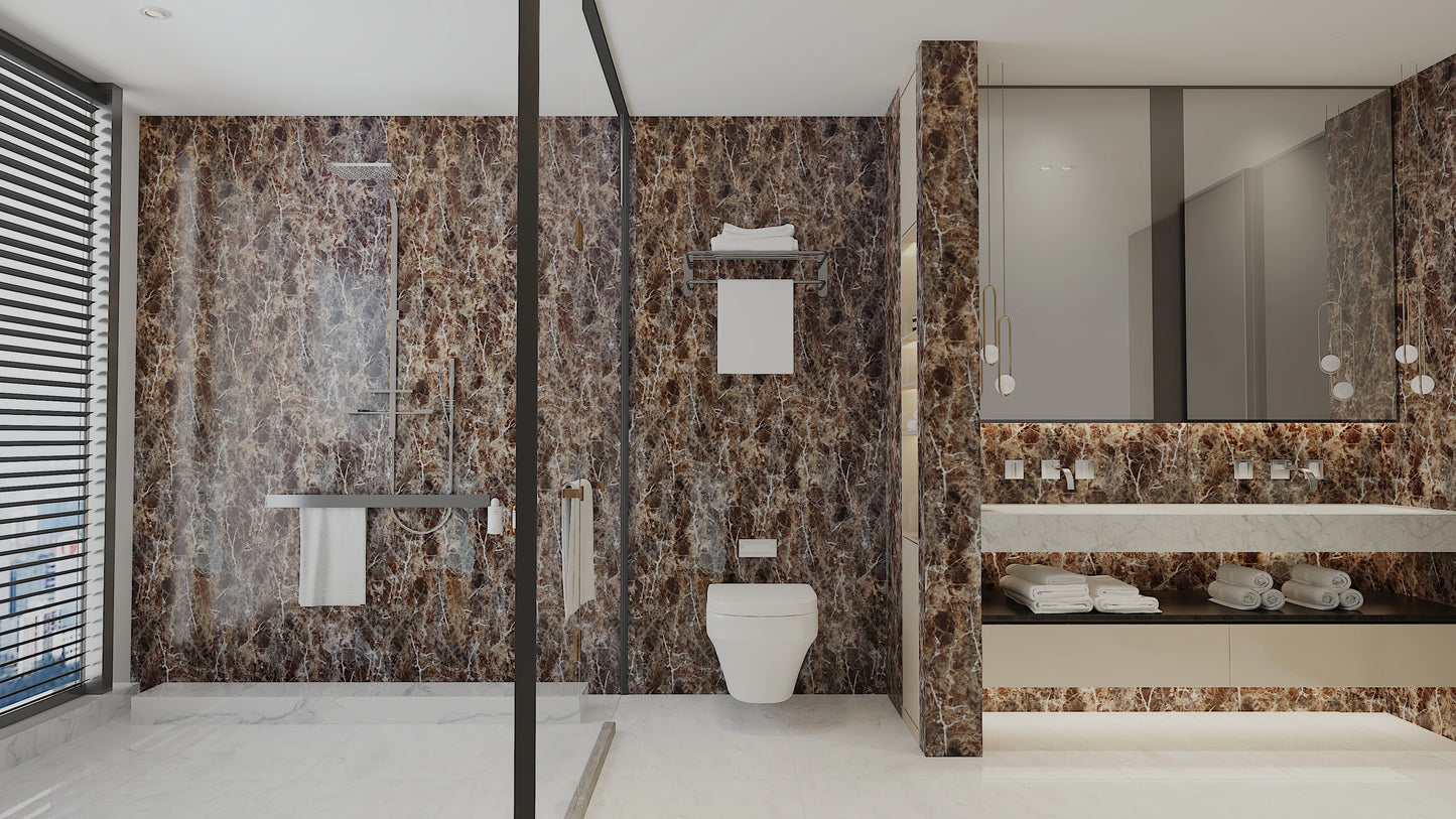 Emperador Dark Marble Wall Panel (9ft * 4ft)