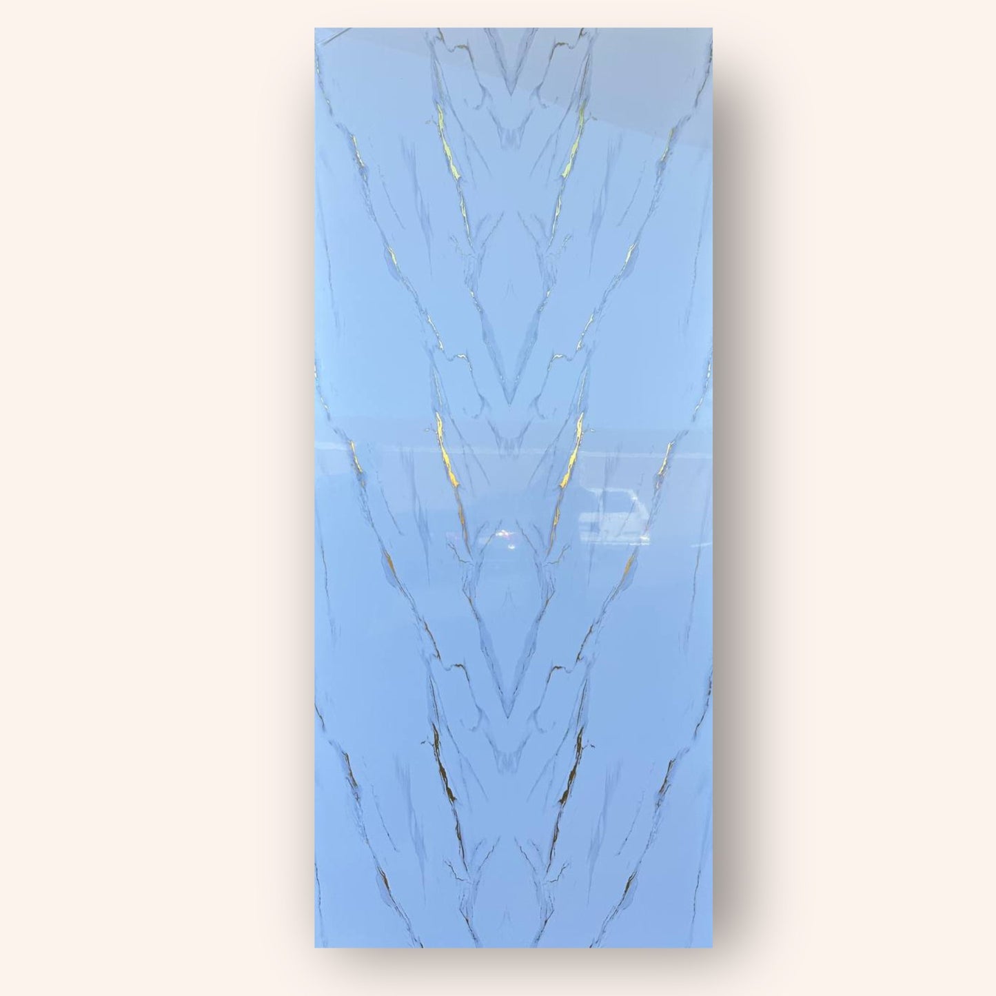 Golden Drift Marble Wall Panel (9ft * 4ft)