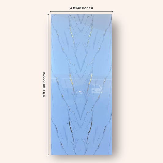 Golden Drift Marble Wall Panel (9ft * 4ft)
